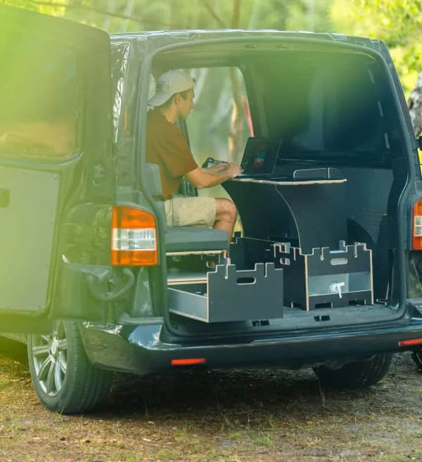 Individuelle Campingboxen für Vans